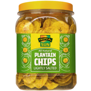 Tropical Sun lightly salted Plantain chips