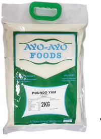 Ayo Ayo pounded yam.