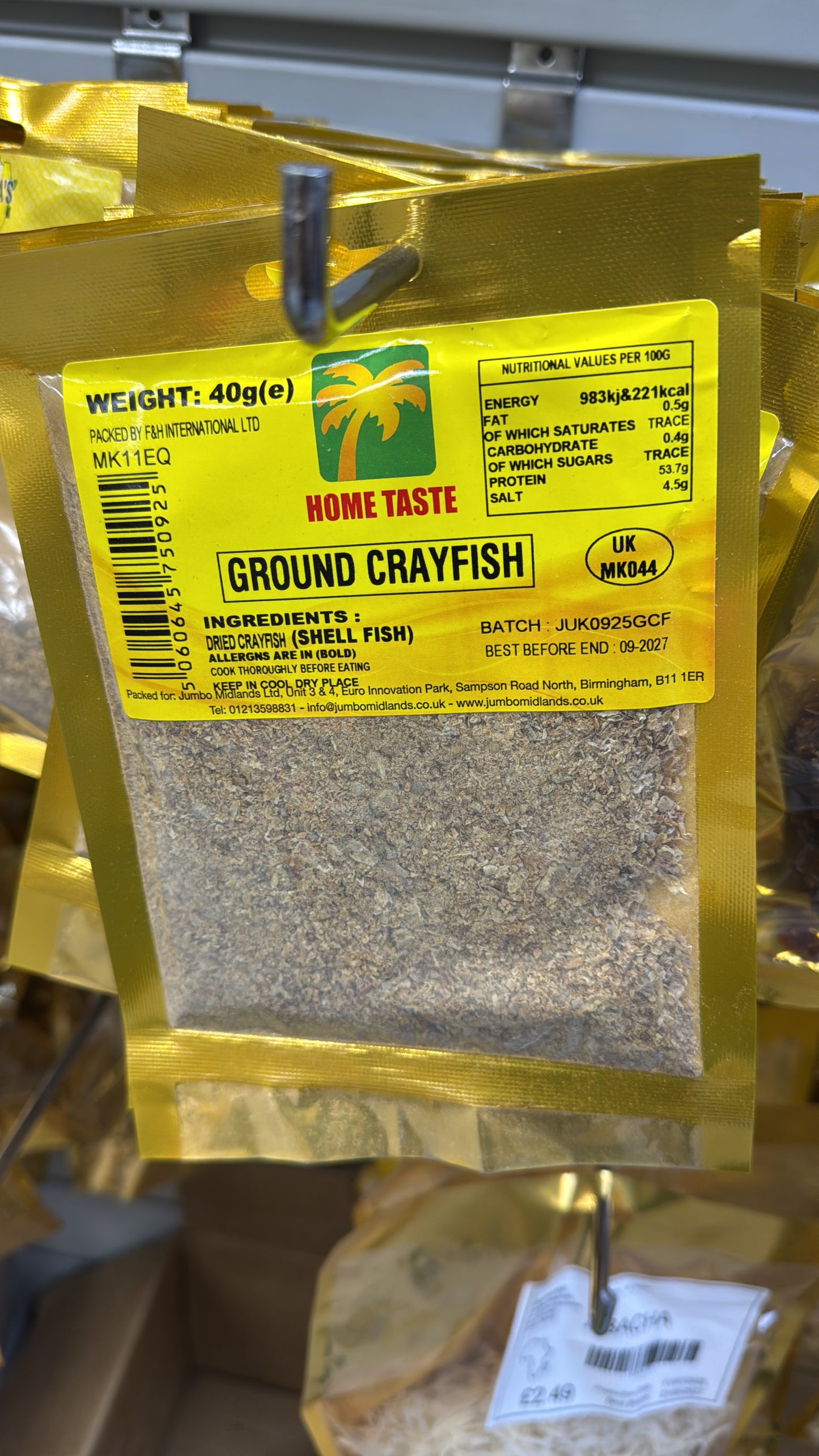 Ground crayfish 40g
