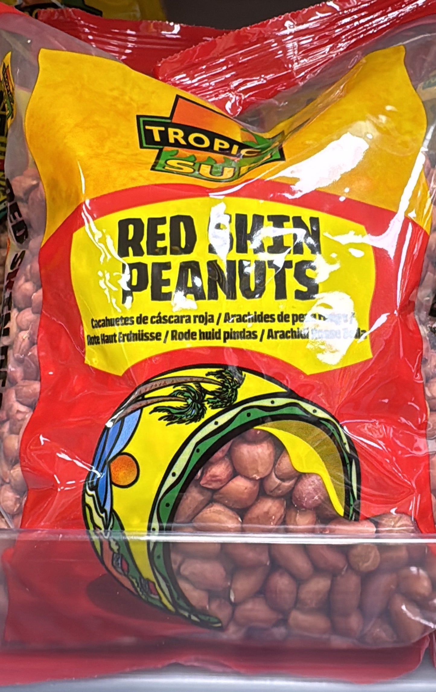 Red skin peanut
