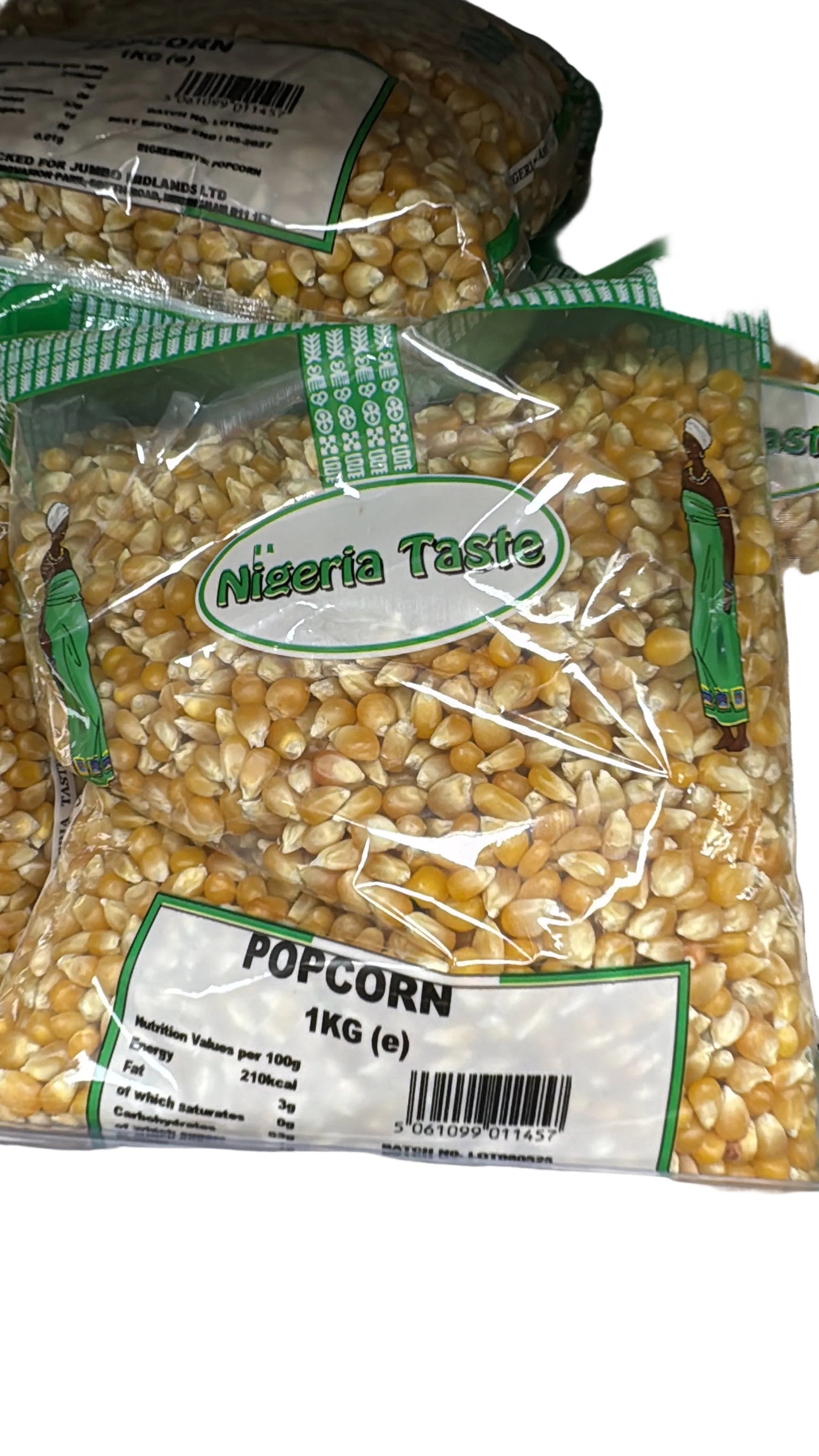 Nigeria taste popcorn