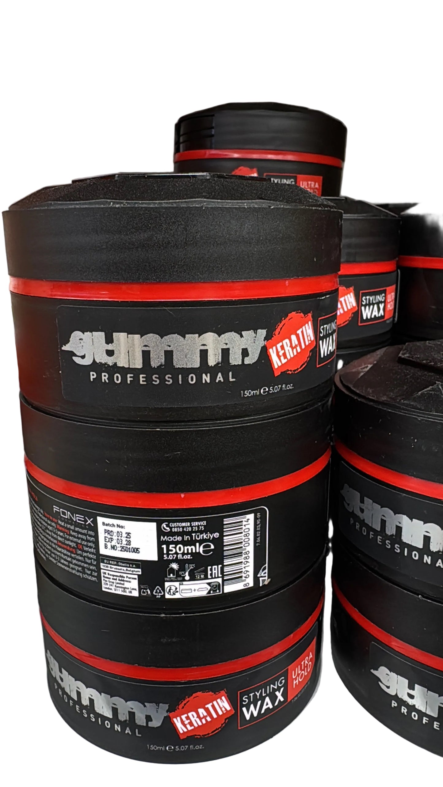 Gummy professional wax