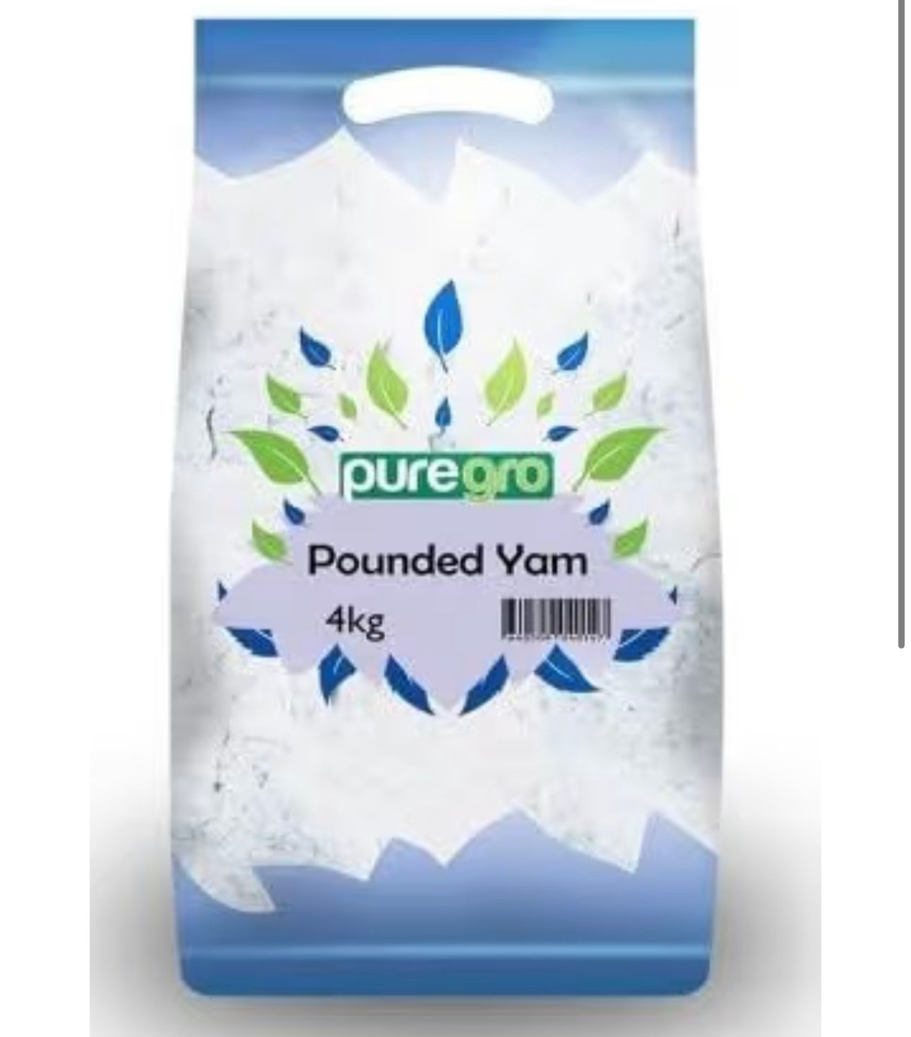 Pure gro pounded yam 4kg