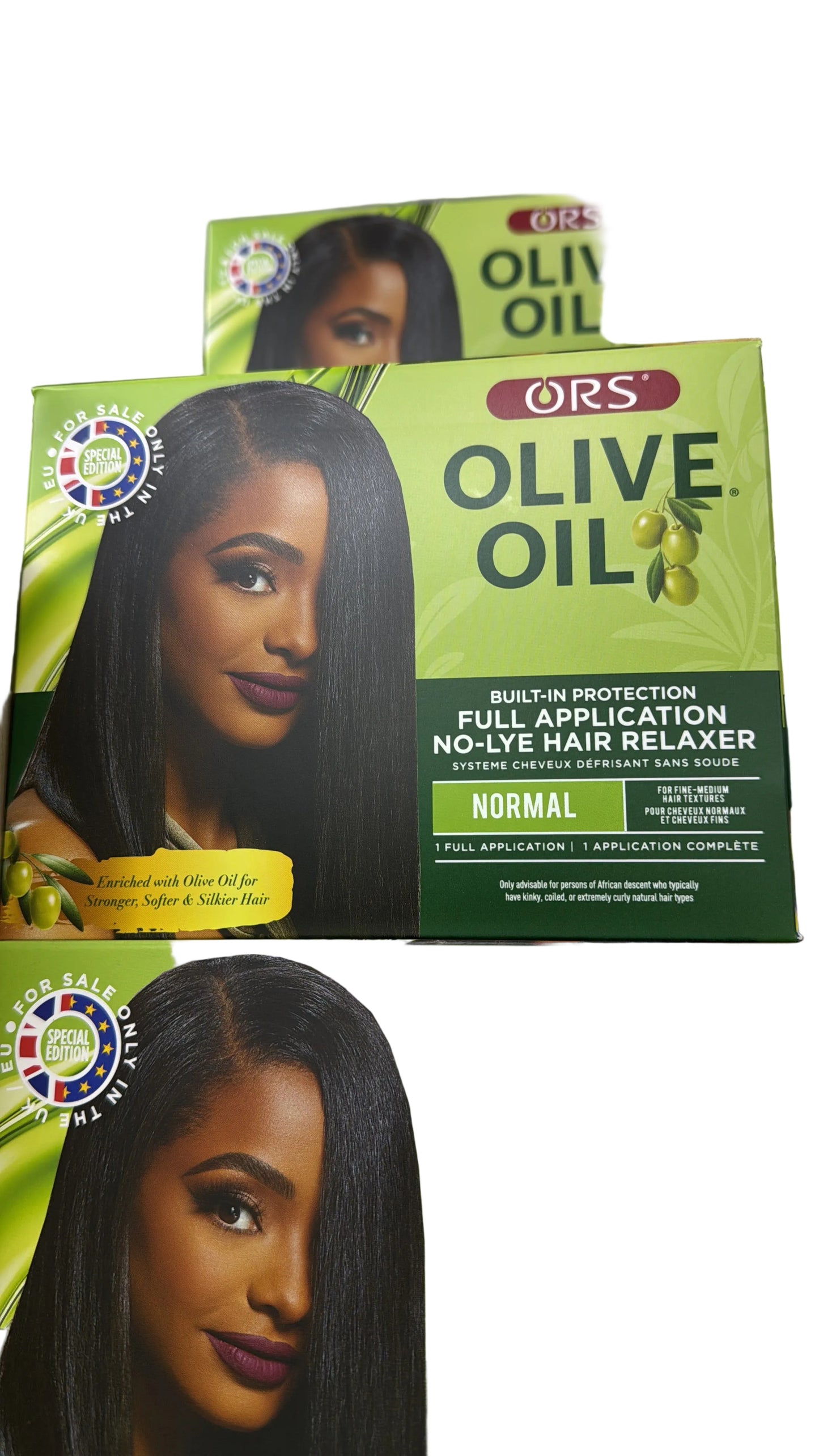 Olive oil Normal hair relaxer kit