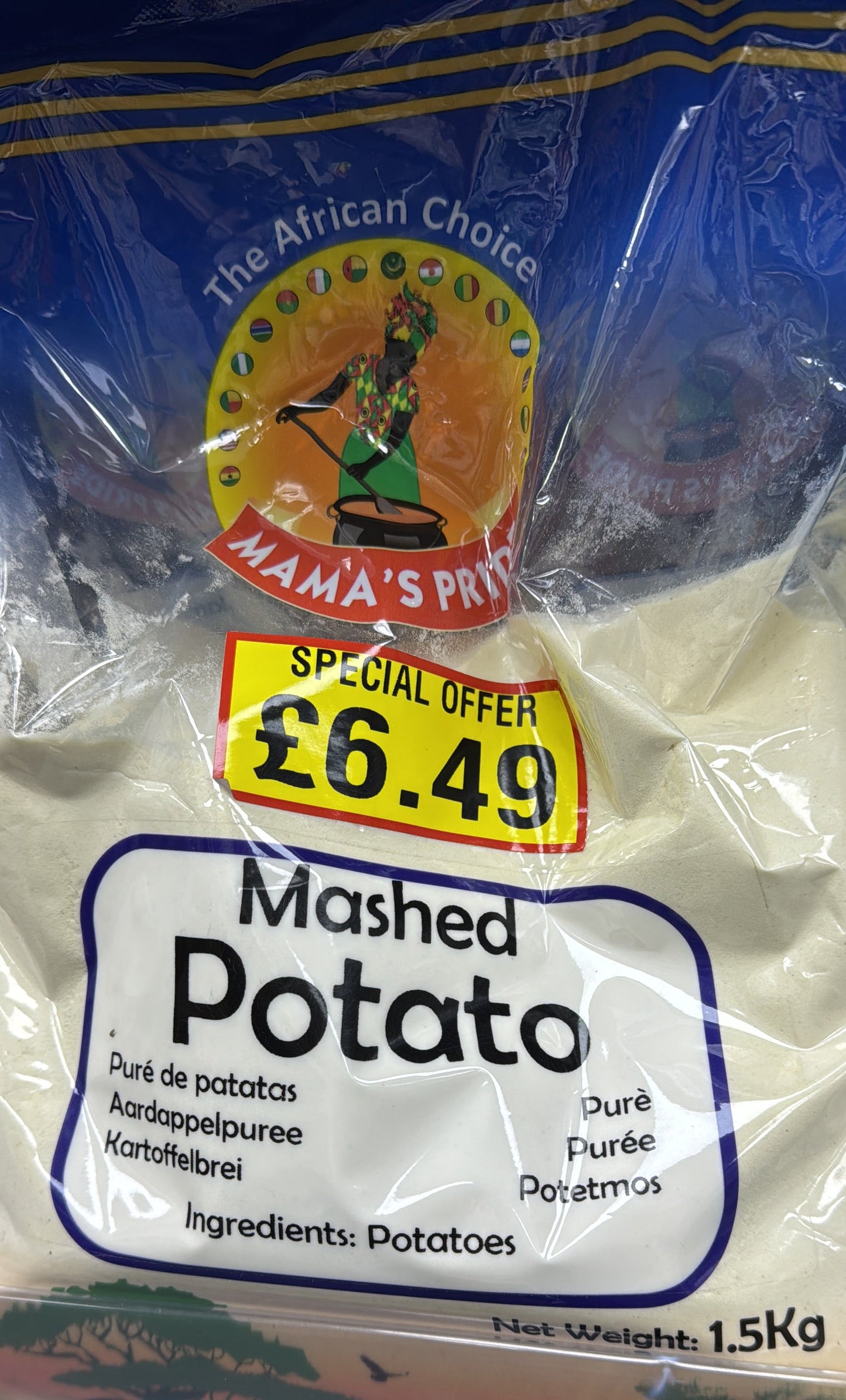 Mamas pride mashed potato
