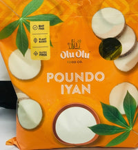 Olu Olu pounded iyan(yam)