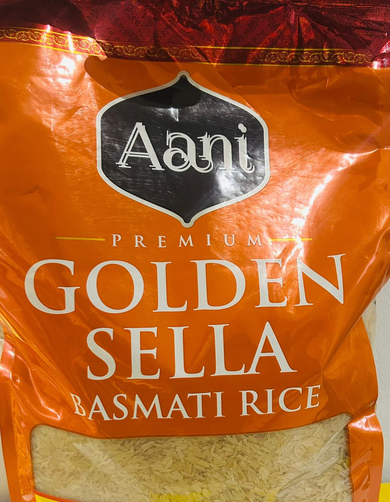 Aani premium golden basmati rice