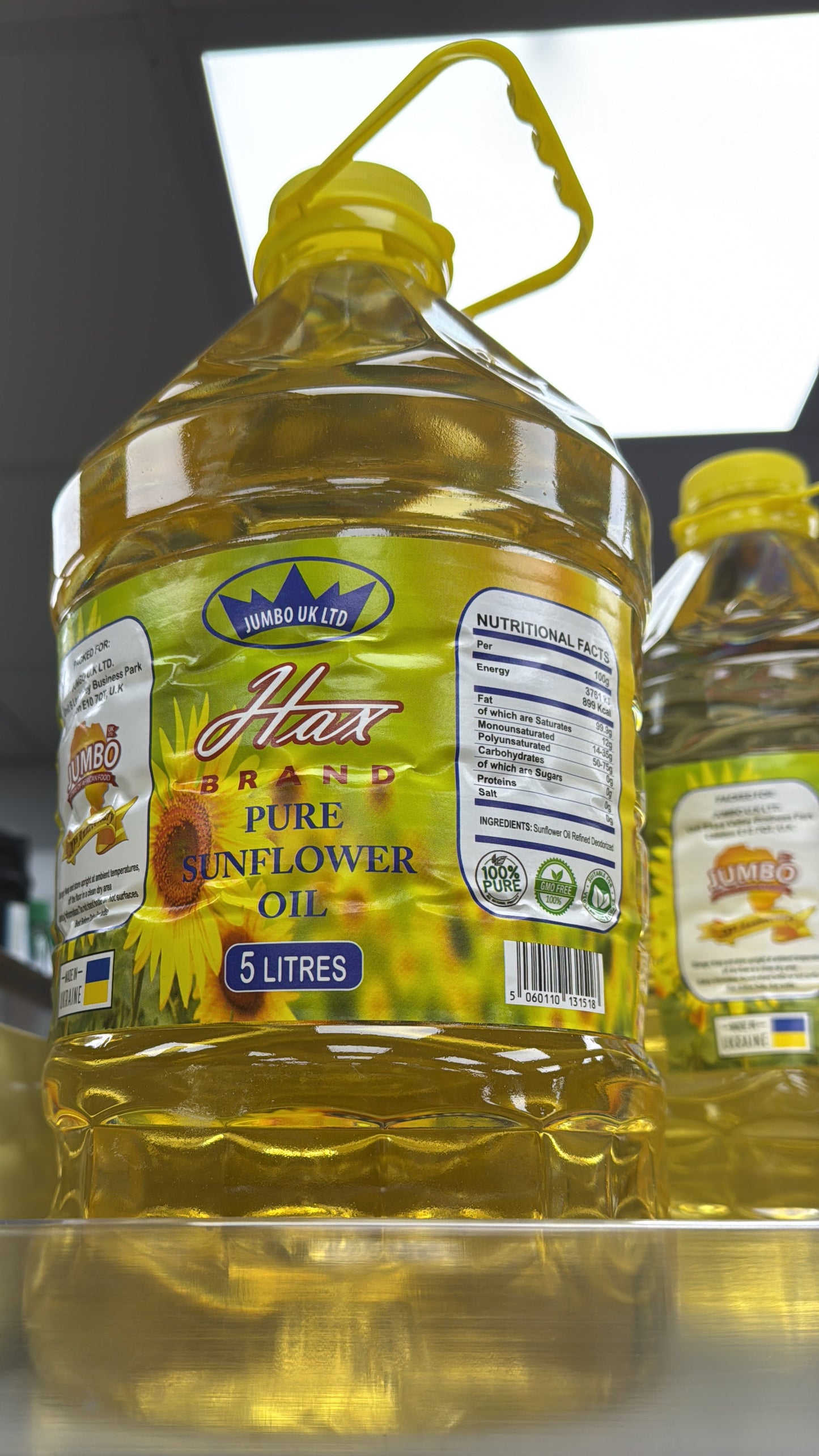 Jumbo pure sunflower oil
