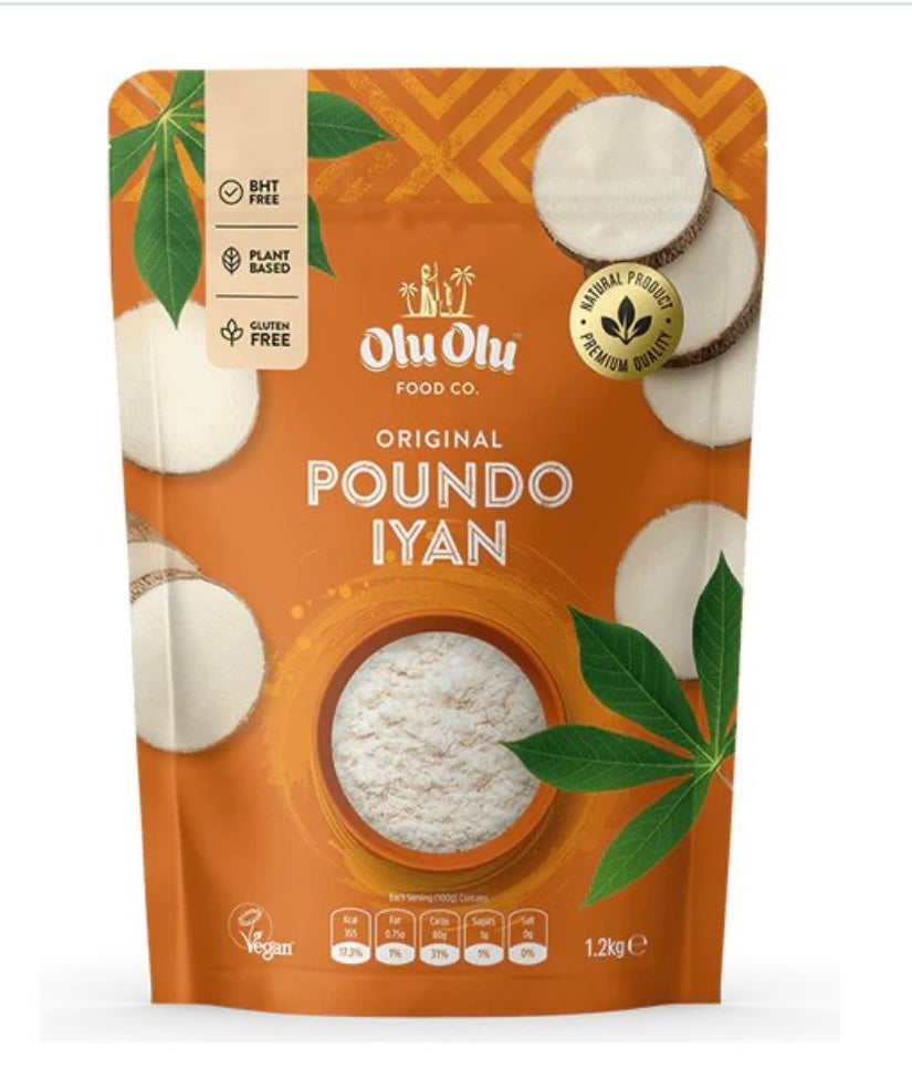 Olu Olu pounded iyan(yam)