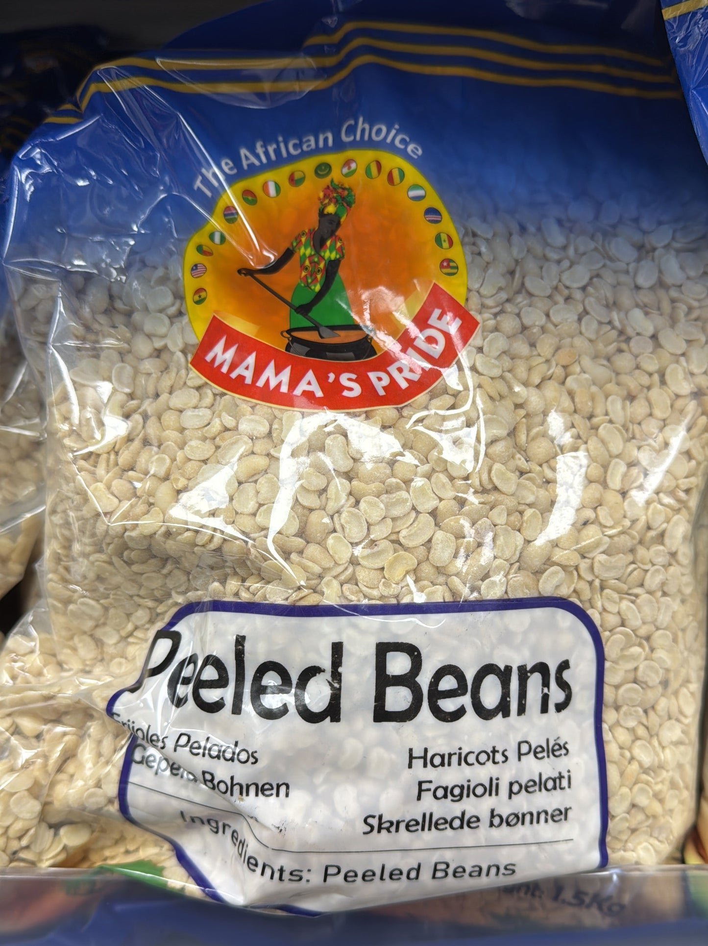 Mama's Pride Peeled Beans