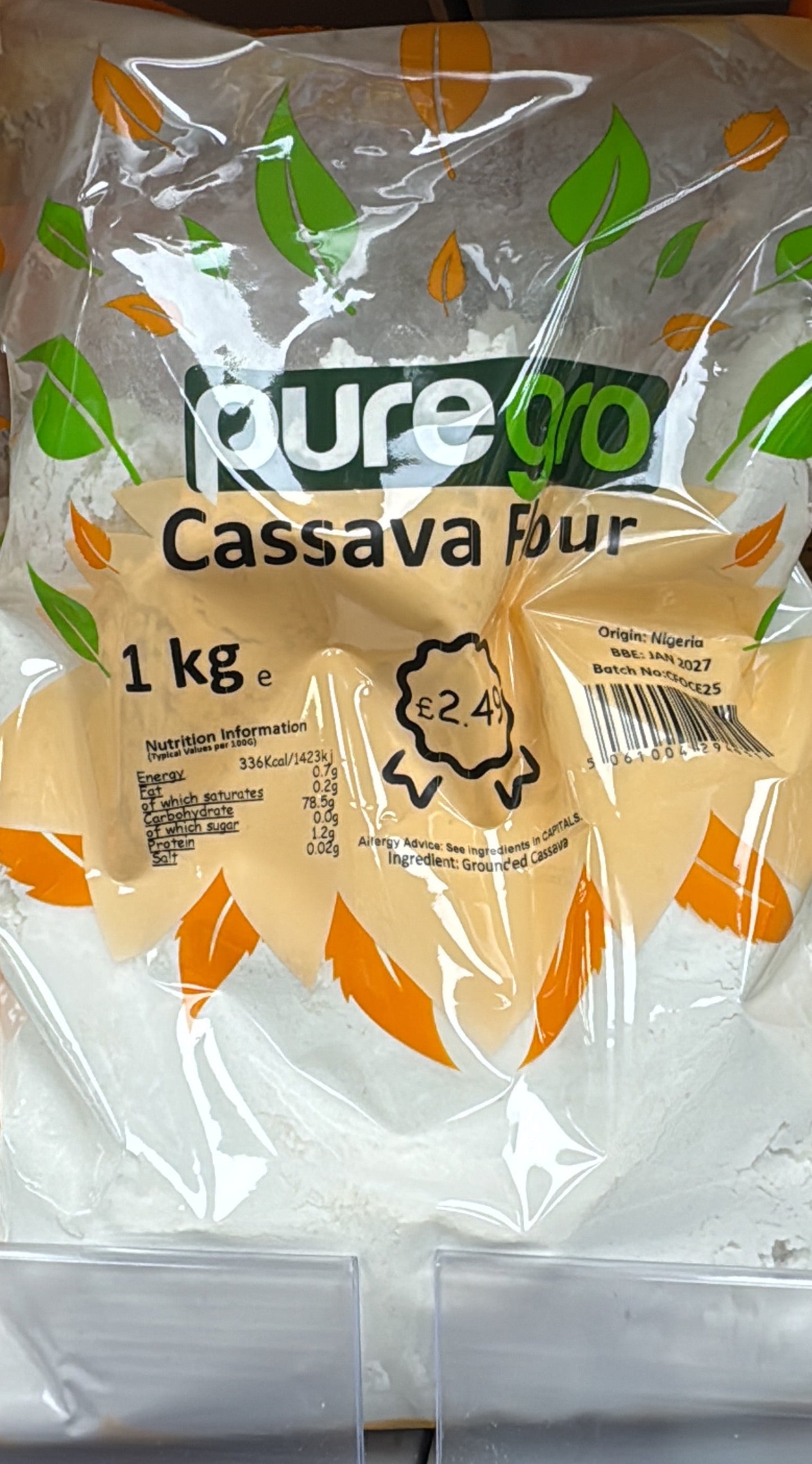 Pure gro cassava flour