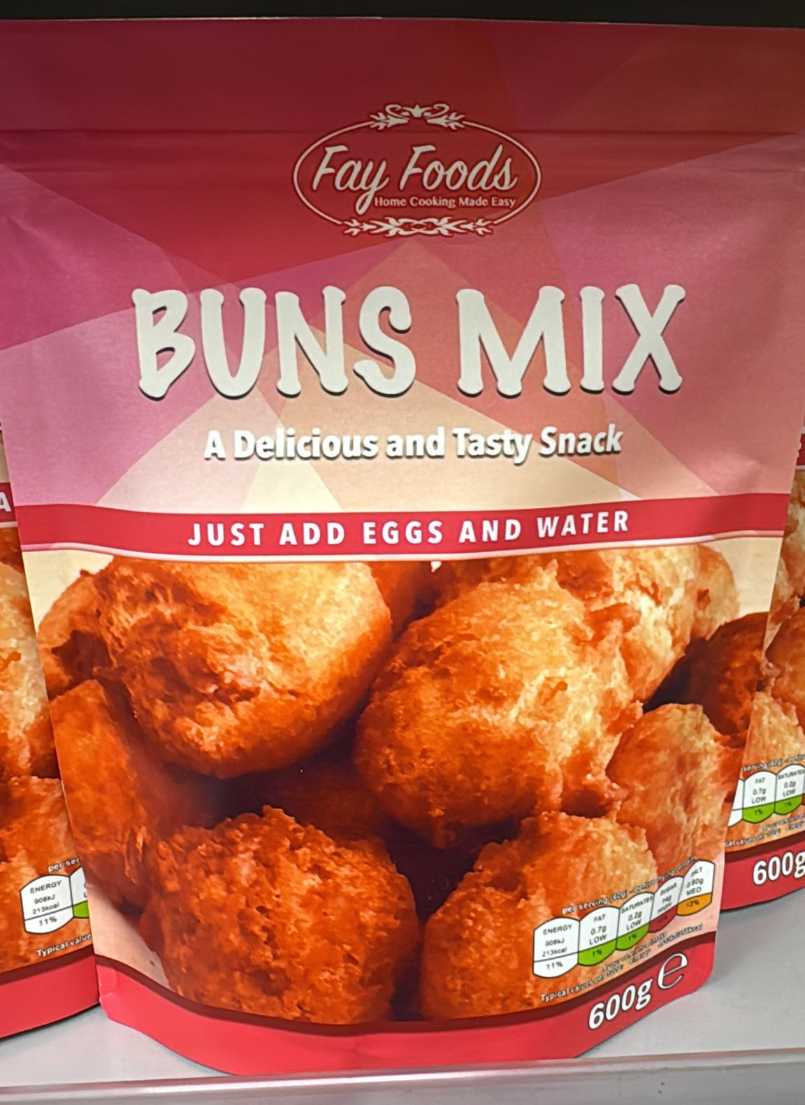 Fay Foods Buns Mix