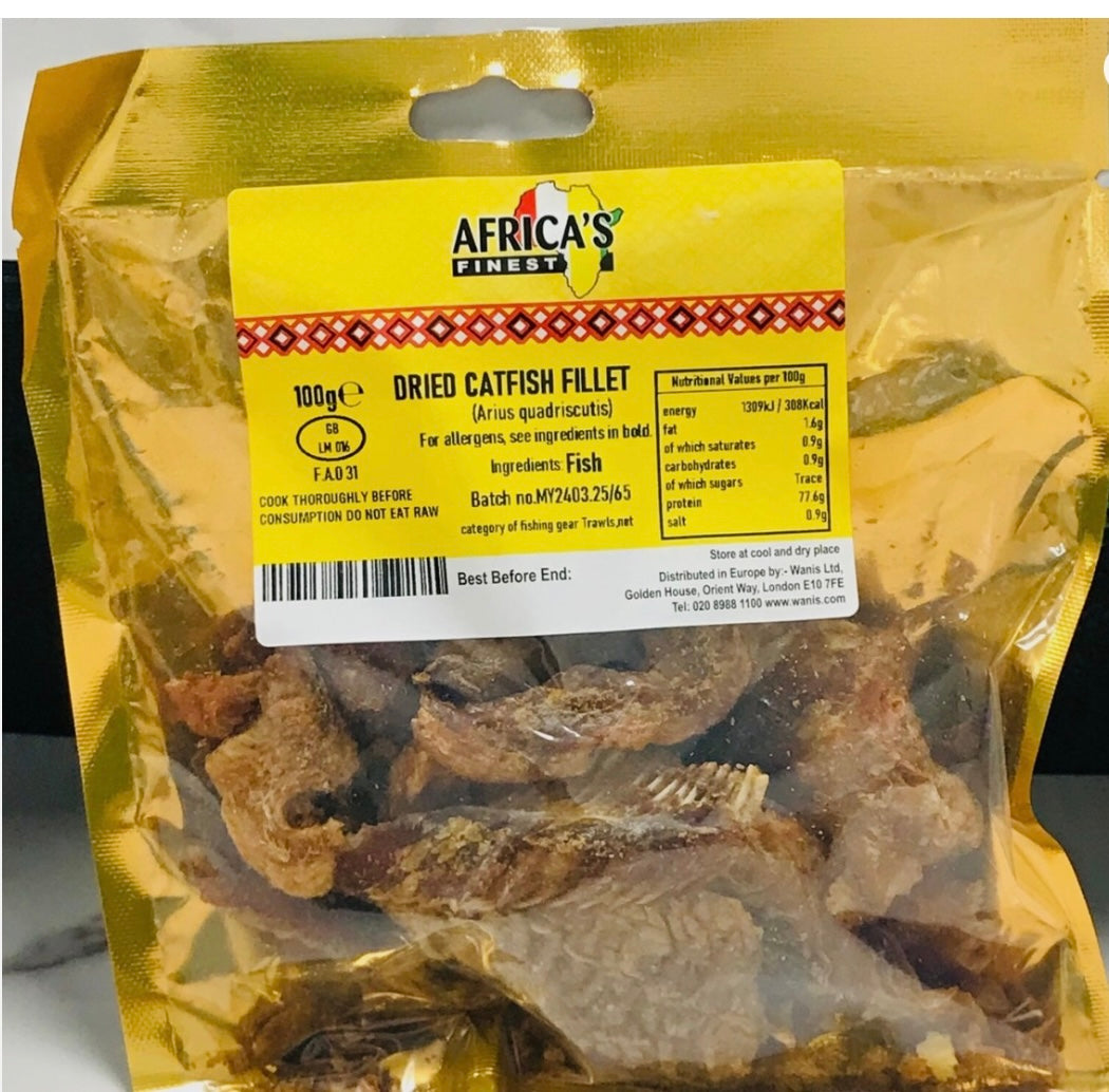 African finest Smoked Catfish Fillet