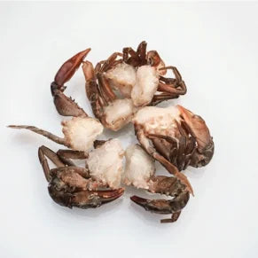 Blue swimming frozen cut crab