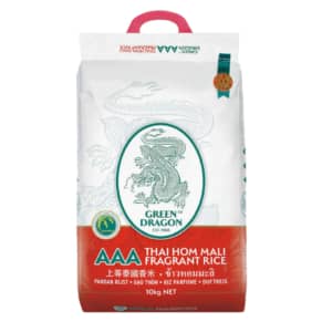 Green Dragon AAA Thai Hom Mali fragrant rice