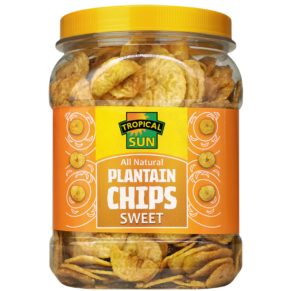 Tropical Sun all natural Sweet Plantain chips
