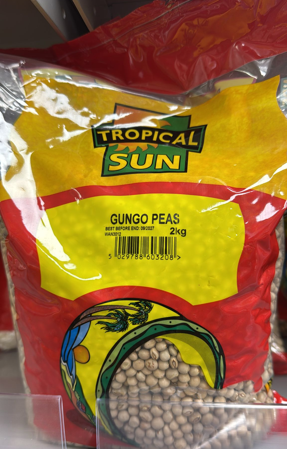 Tropical Sun Gungo Peas