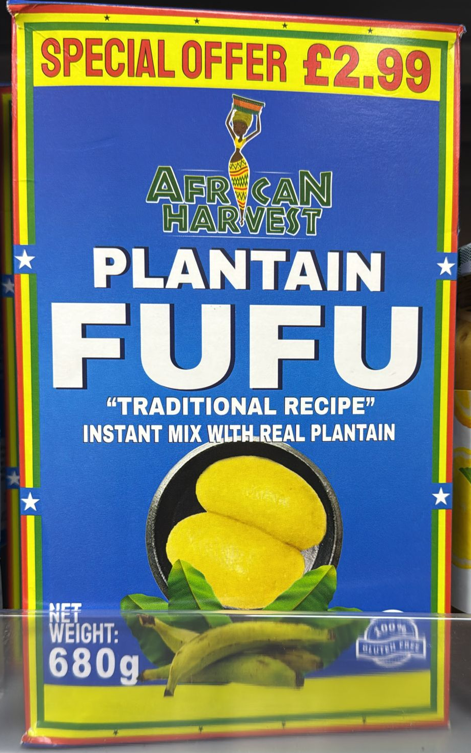African Harvest Plantain Fufu