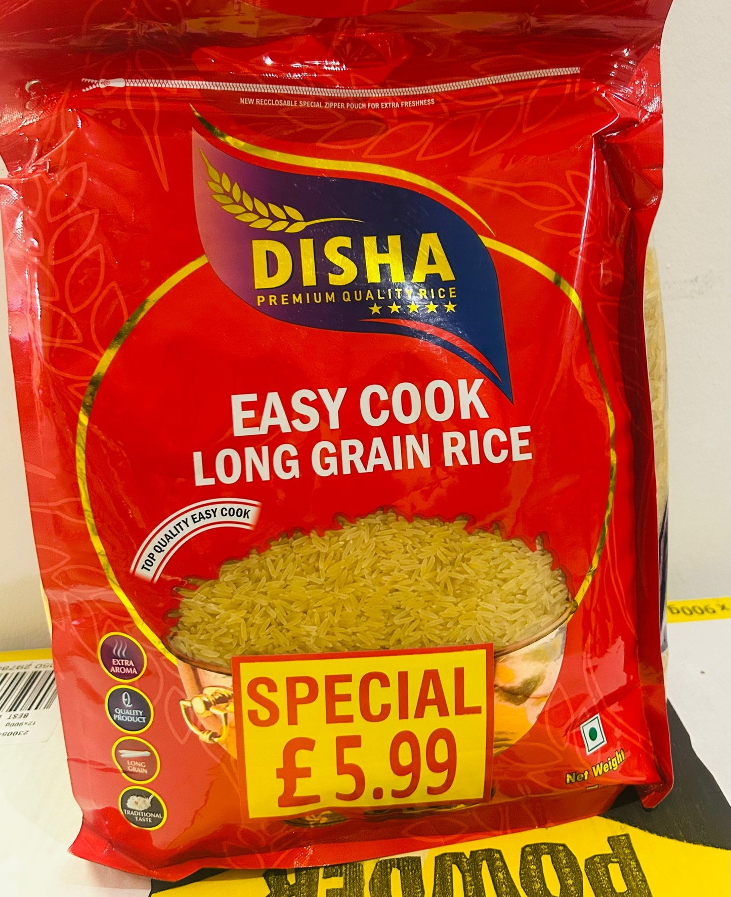 Disha Easy cook long grain rice