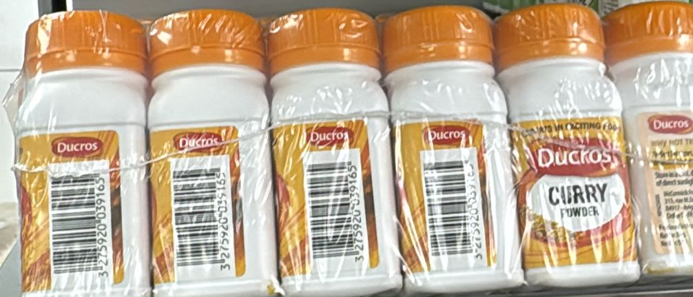 Pack of 12 Ducros Curry Powder