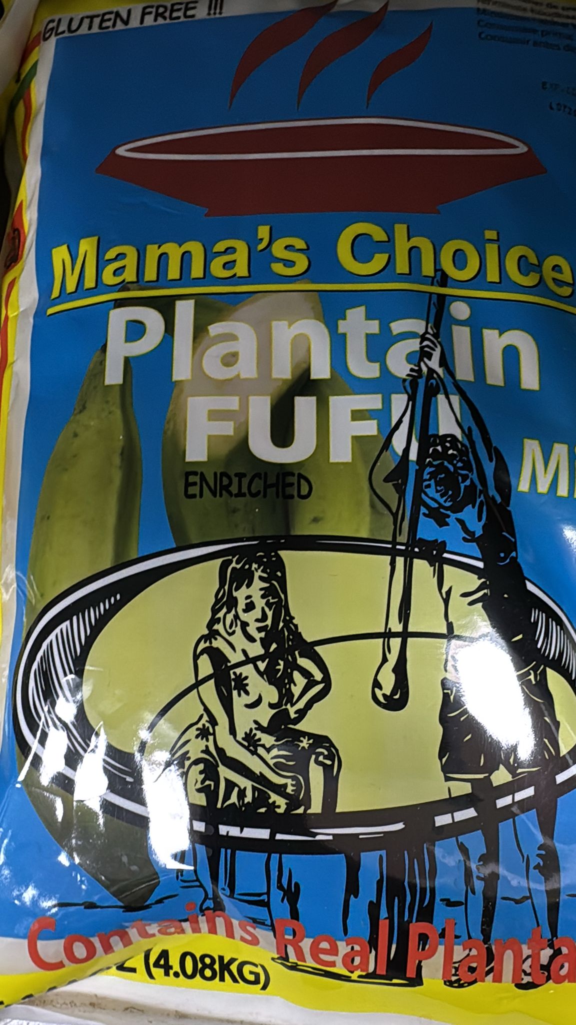 Mamas Choice Plantain Fufu