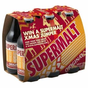 Pack of Six Super Malt Drink