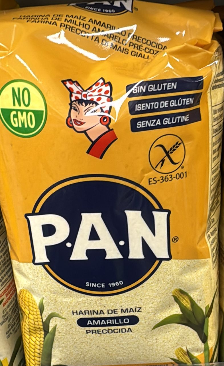 Pan Yellow Corn Meal