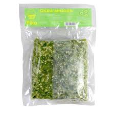 Pika-Frozen Okra (Minced)
