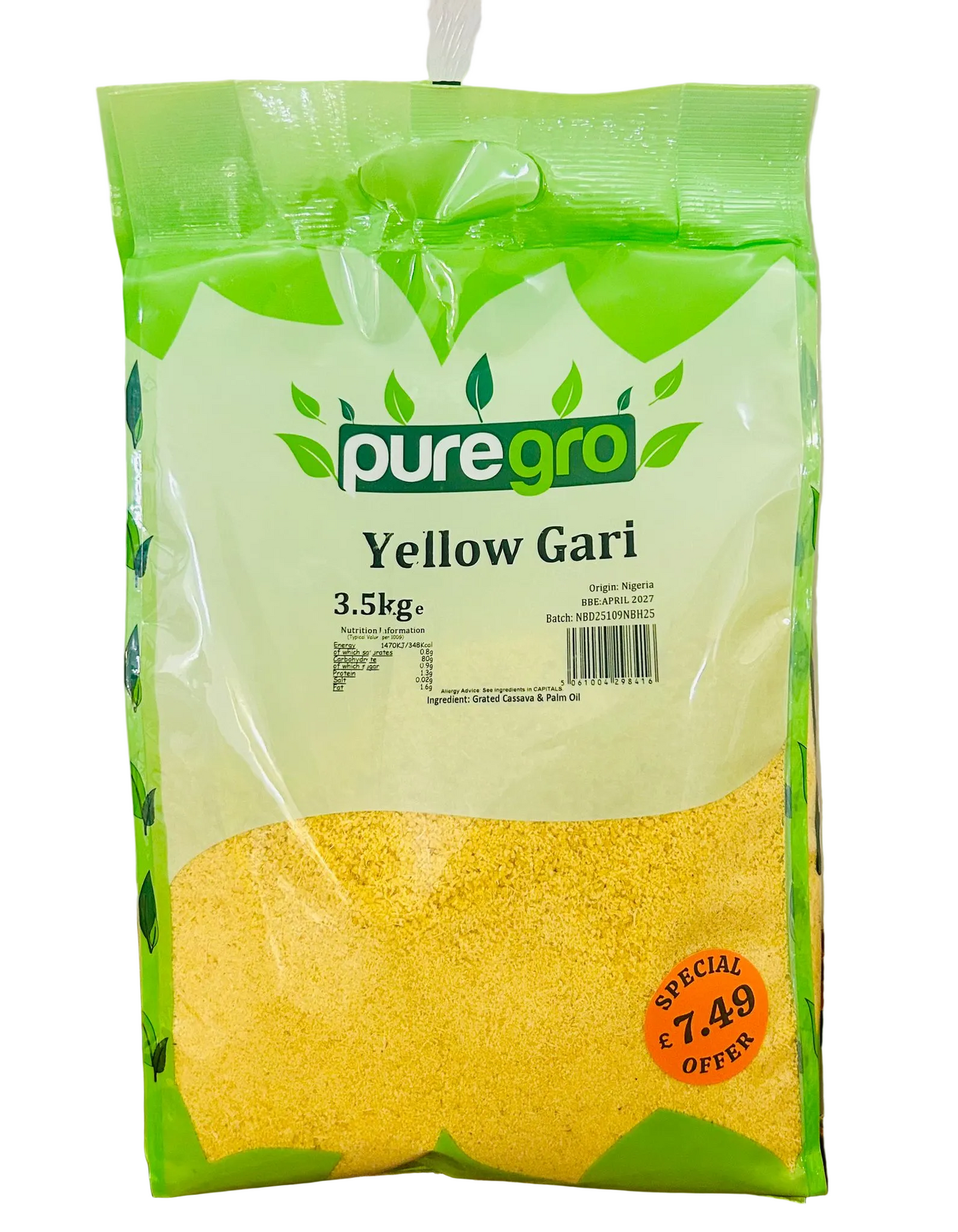 Puregro Yellow Garri