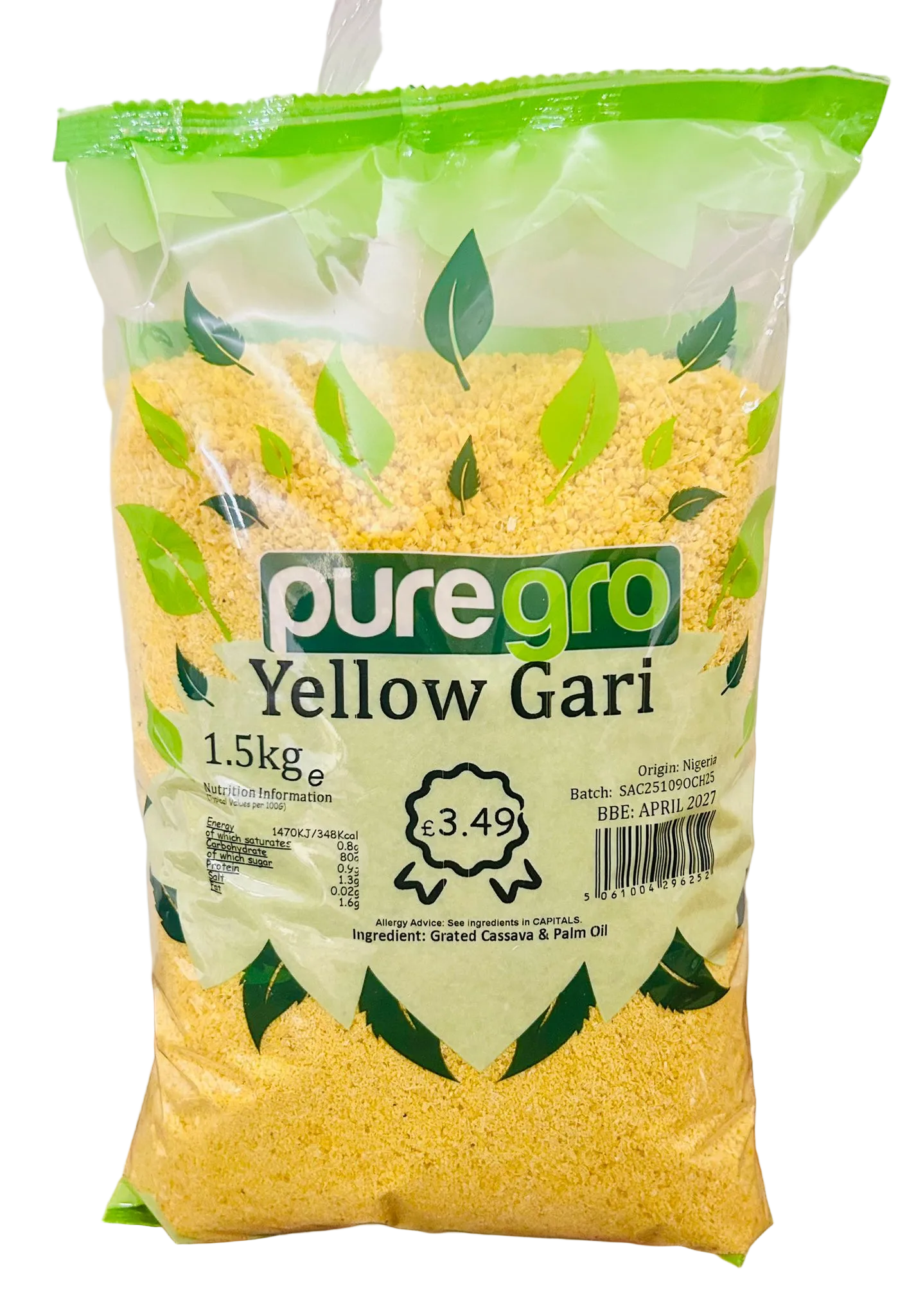 Puregro Yellow Garri