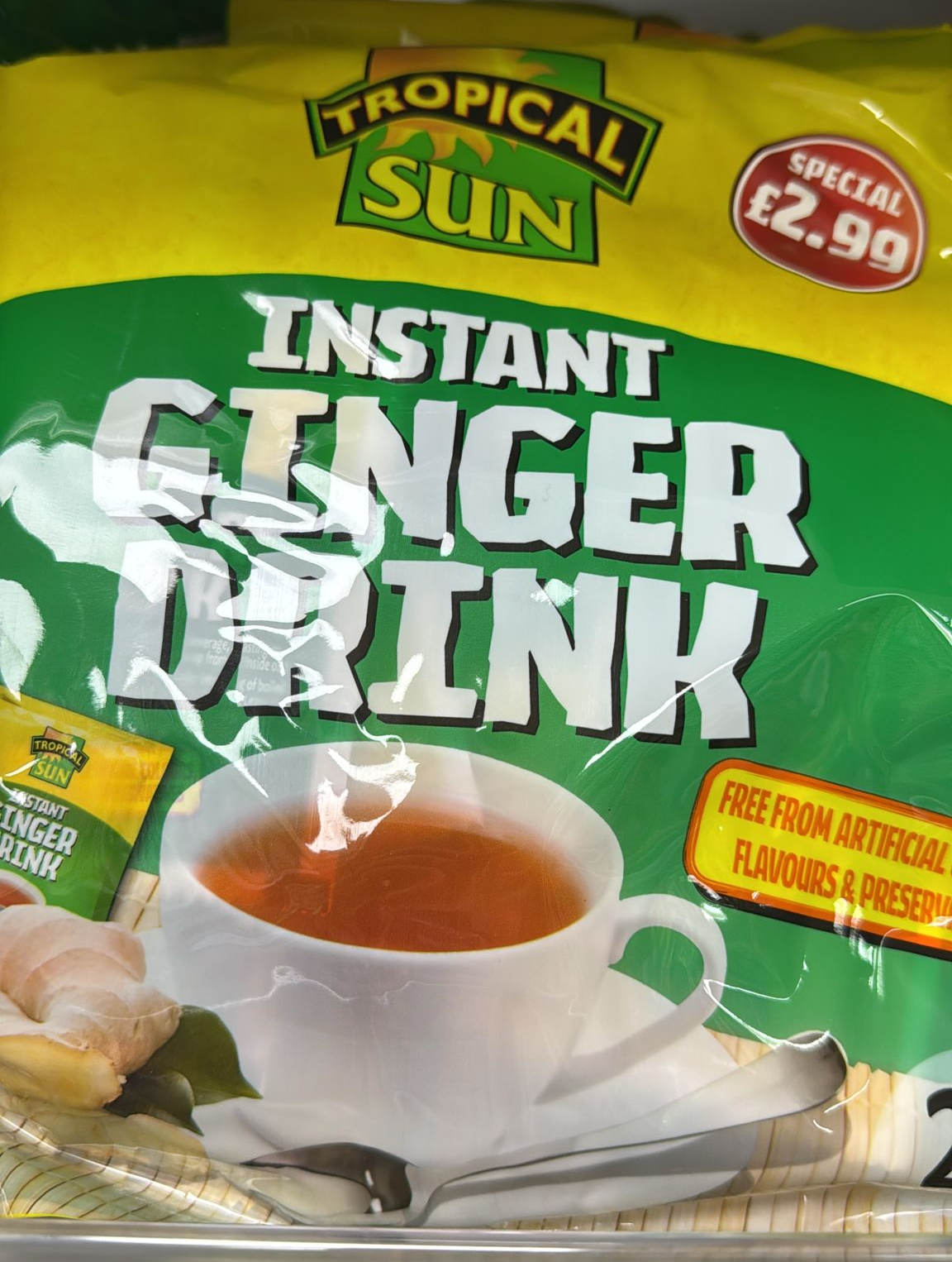 Tropical Sun Ginger Tea
